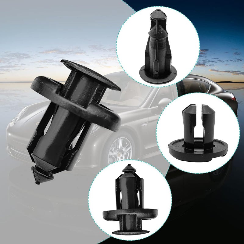 TOPCNOEM 100PCS Bumper Fender Clips, 10mm Fender Liner Clip Compatible with Honda CR-V Accord Civic Acura, 1PCS Fastener Remover 91503-SZ3-003 - Image 5