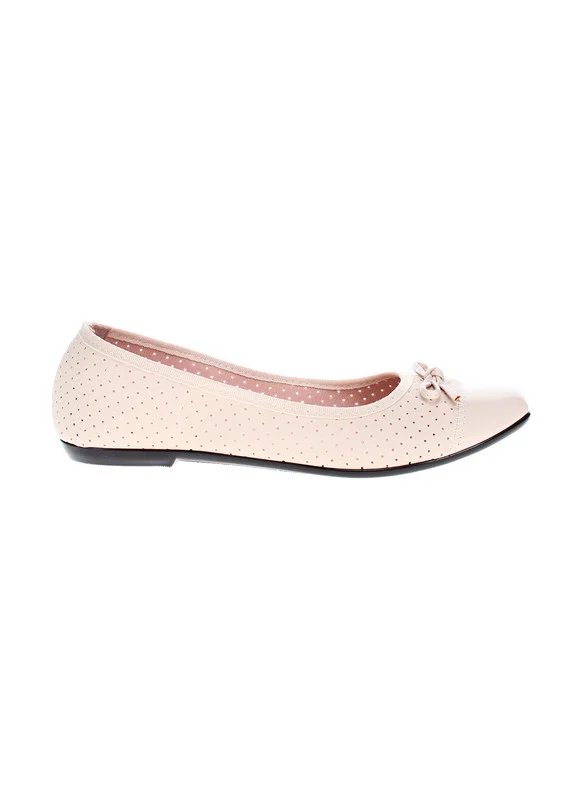 Moleca Moleca Ladies Ballerinas Cream | Made In Brazil