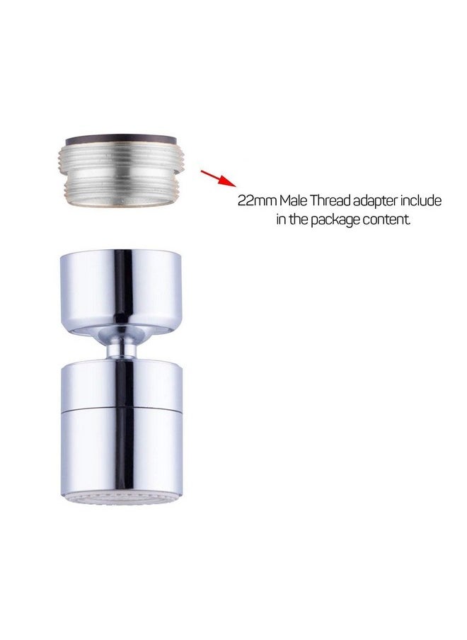 ALTON ALD760, ABS Dual Flow Aerator with Adjustable Joint | kitchen Tap extender | 360 Degree Rotation | Fits F22 and M24 mm taps - pzsku/Z3C9F140EB56195D3D967Z/45/_/1740982607/893c5bc5-1705-4c39-b54f-ceba7b2e89d5