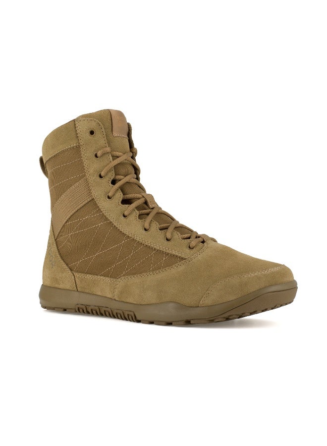 Reebok Work Nano Tactical 8” Coyote Men’s AR670-1 Compliant Military & CrossFit Boot | High-Performance, Lightweight, Breathable, Durable Tactical Footwear for Training, Outdoor & Work