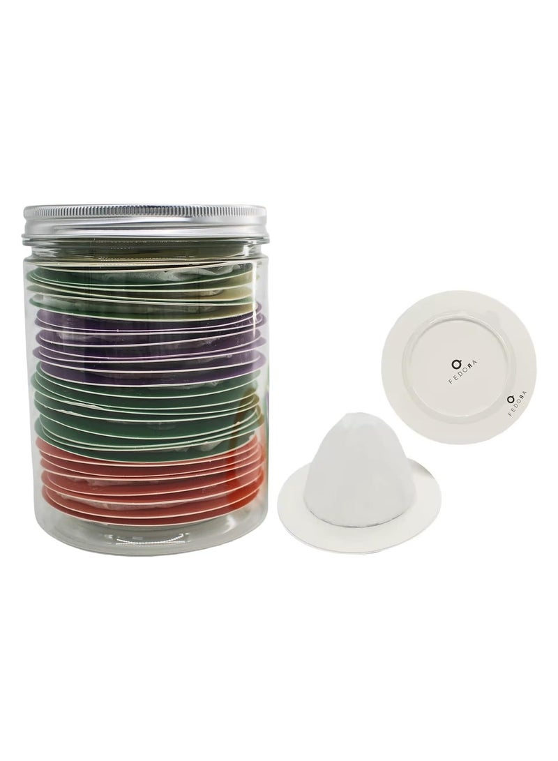 Fedora Refillable Coffee Filters | Portable Drip & Brew Coffee Bags - Perfect Hanging Filter for Storing and Brewing Ground Coffee Anytime, Anywhere  - Image 1