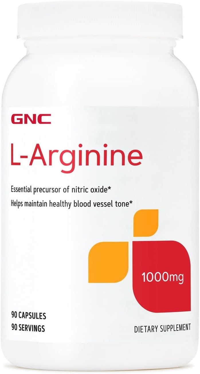 GNC جي إن سي لارجينين 1000 ملغ 90 قرص - Image 1