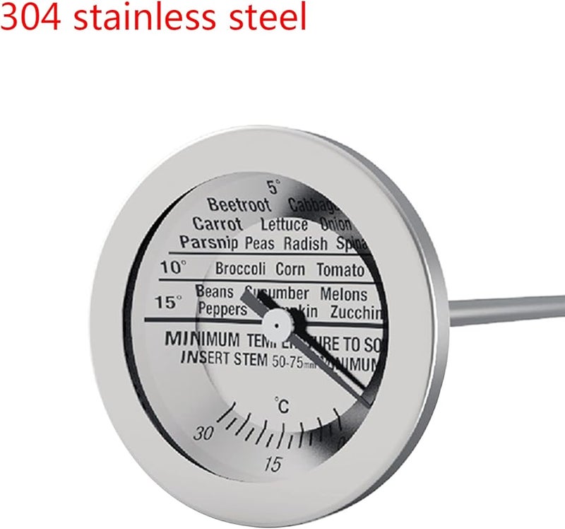 Digital Soil Thermometer With Long Probe For Lawn Garden Indoor Outdoor Use - Image 3