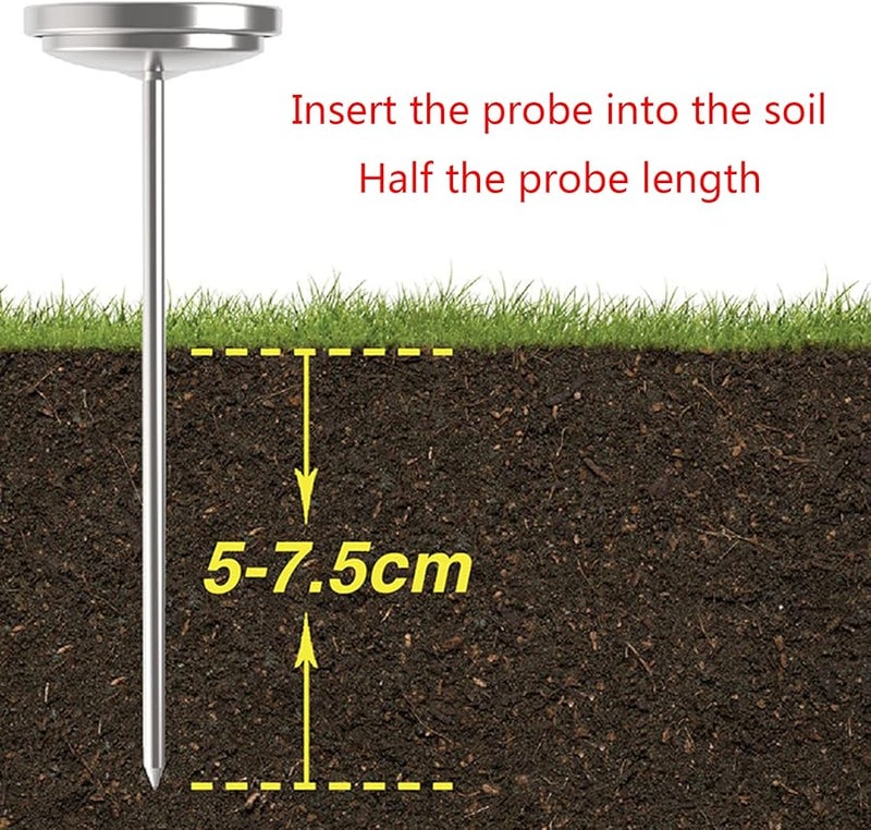 Digital Soil Thermometer With Long Probe For Lawn Garden Indoor Outdoor Use - Image 5