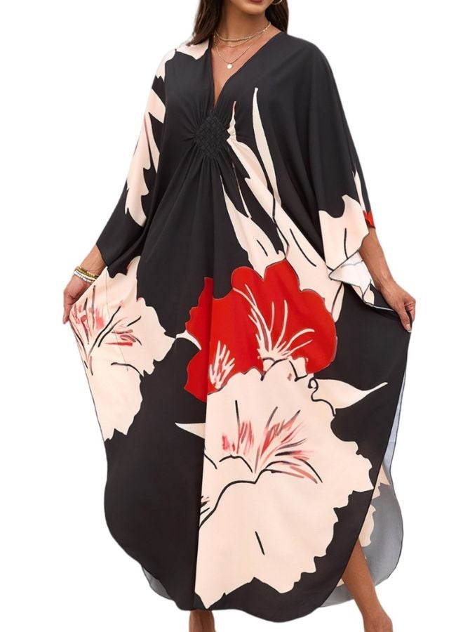 Tepveisoy Women's Dress,Cover Up Beach Dresses,Vacation Loose Robe,Bikini,Sun-protective Smock  - Image 1