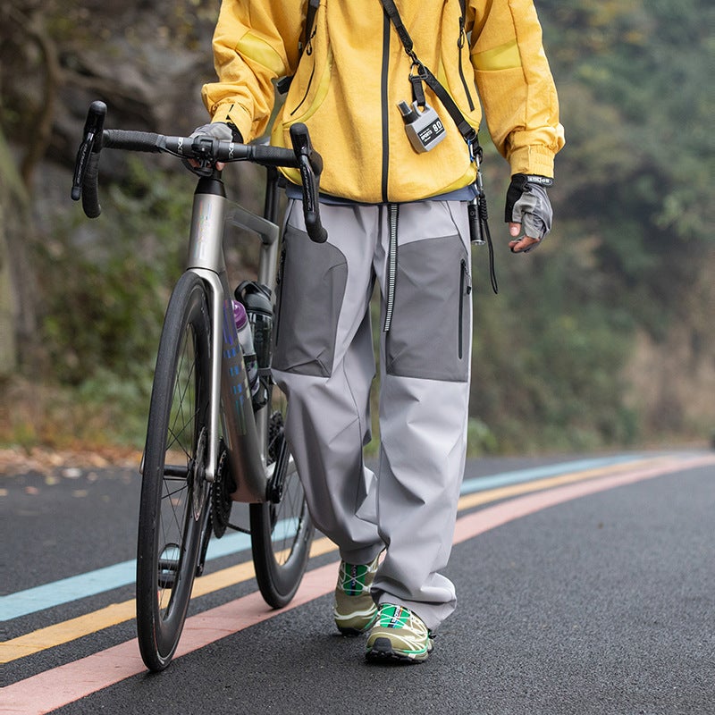 Nasa Outdoor Trendy Tooling Pants Men'S 2025 Windproof Wear-Resistant Couple'S Straight Casual Pants - Image 1