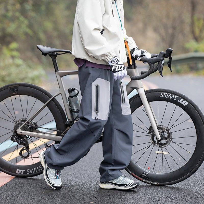 Nasa Outdoor Trendy Tooling Pants Men'S 2025 Windproof Wear-Resistant Couple'S Straight Casual Pants - Image 4