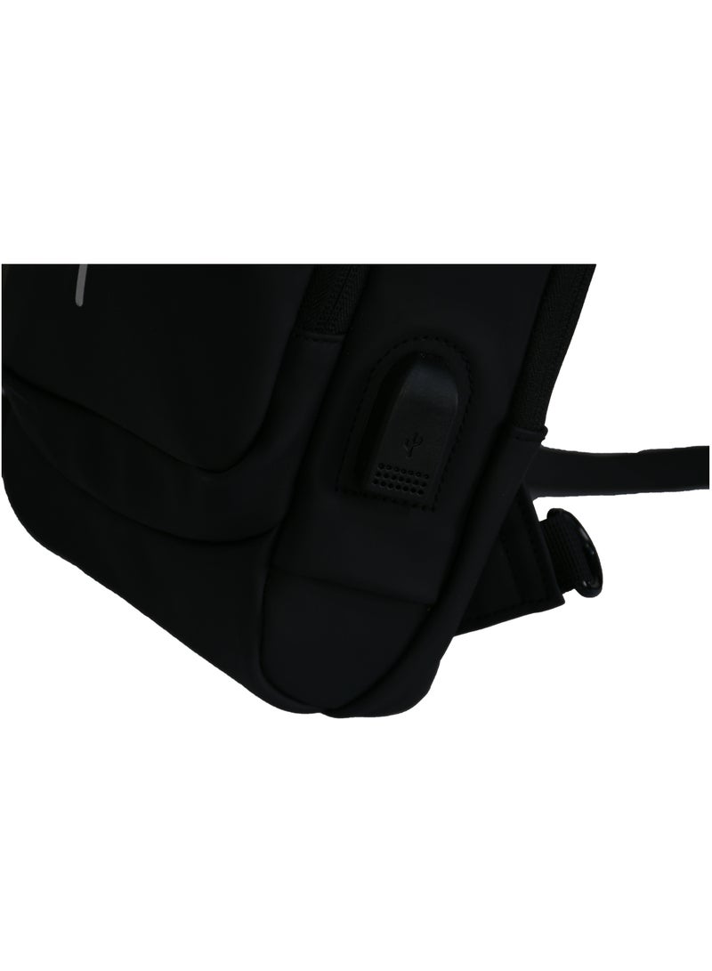 مورانو حقيبة مورانو ظهر كروس بودي ضد السرقة للماء ومقاومة للاهتراء مع منفذ شحن USB وقفل مختلط ، حقيبة ظهر خفيفة الوزن مثالية للسفر - Image 3