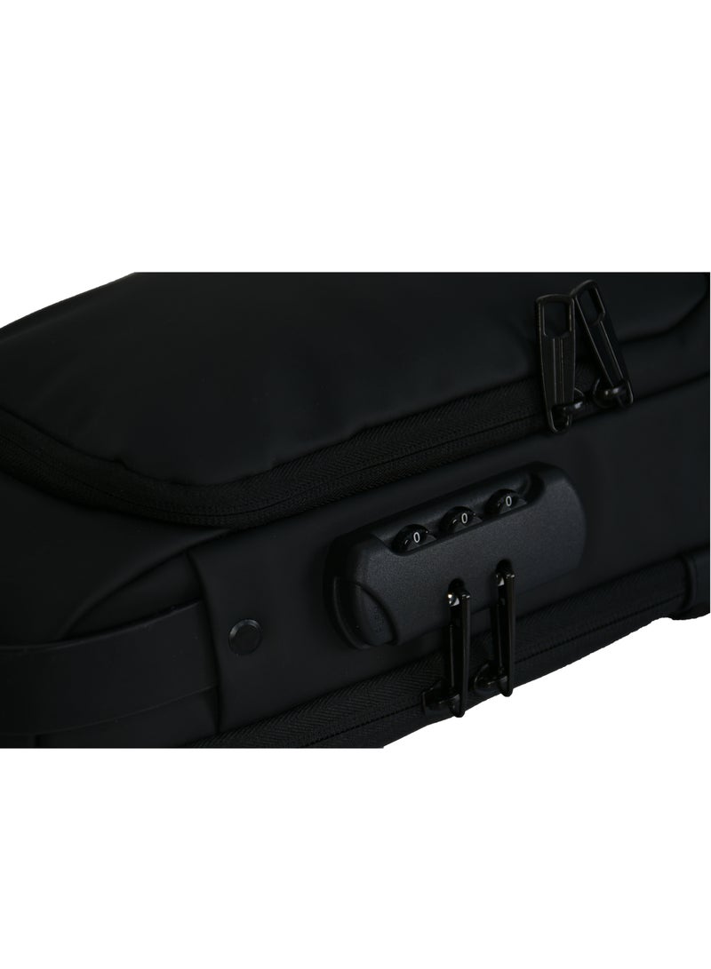 مورانو حقيبة مورانو ظهر كروس بودي ضد السرقة للماء ومقاومة للاهتراء مع منفذ شحن USB وقفل مختلط ، حقيبة ظهر خفيفة الوزن مثالية للسفر - Image 4