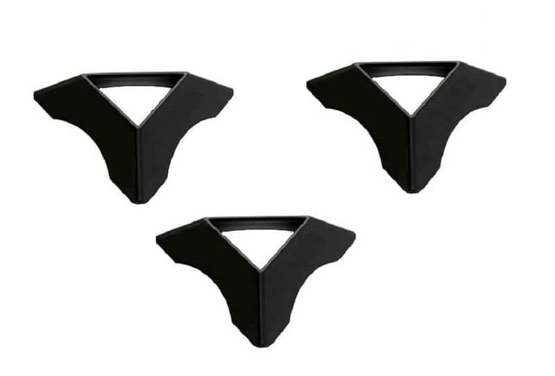 D ETERNAL Cube Stand For Speed Cubes Accessories Puzzles And Magic Rubix Cubes (Set Of 3 Pieces) (Black), Kid - Image 1