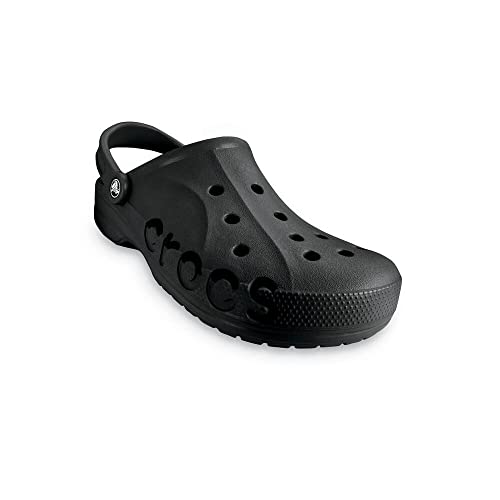 Crocs Unisex-Adult Baya Clogs, Black, 10 Women/8 Men - Image 4