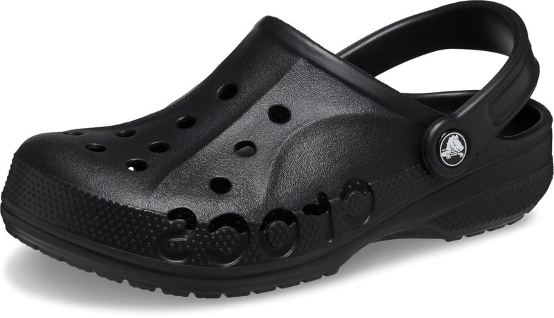 Crocs Unisex-Adult Baya Clogs, Black, 10 Women/8 Men - Image 3