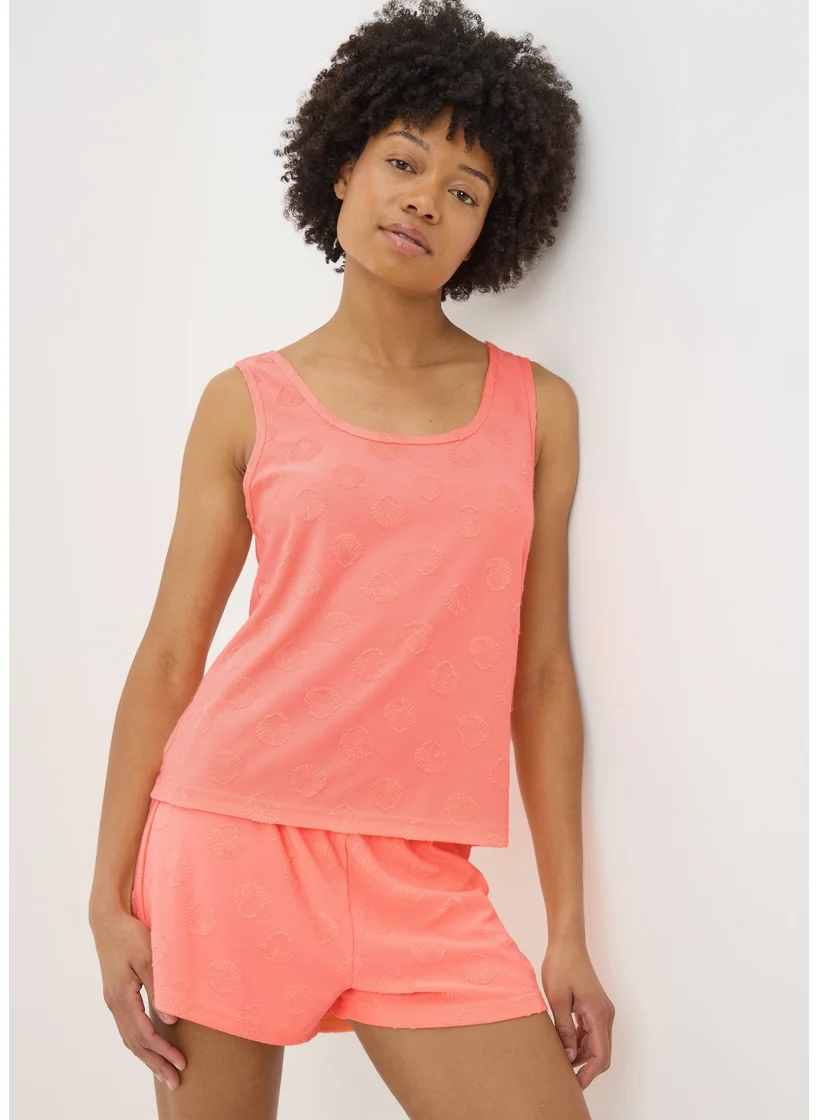 Matalan Coral Towelling Pyjama Set