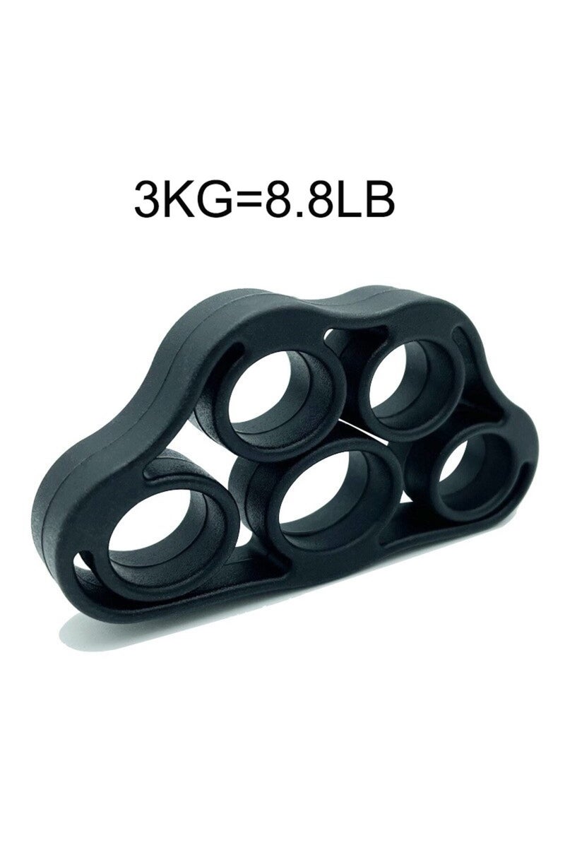 CHINA G910B-black Silicone Finger Gripper Gym Hand Grip Resistance Band Wrist Stretcher Elastic Five