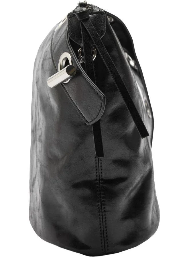PARFOIS Shoulder Bag With Cracked Effect