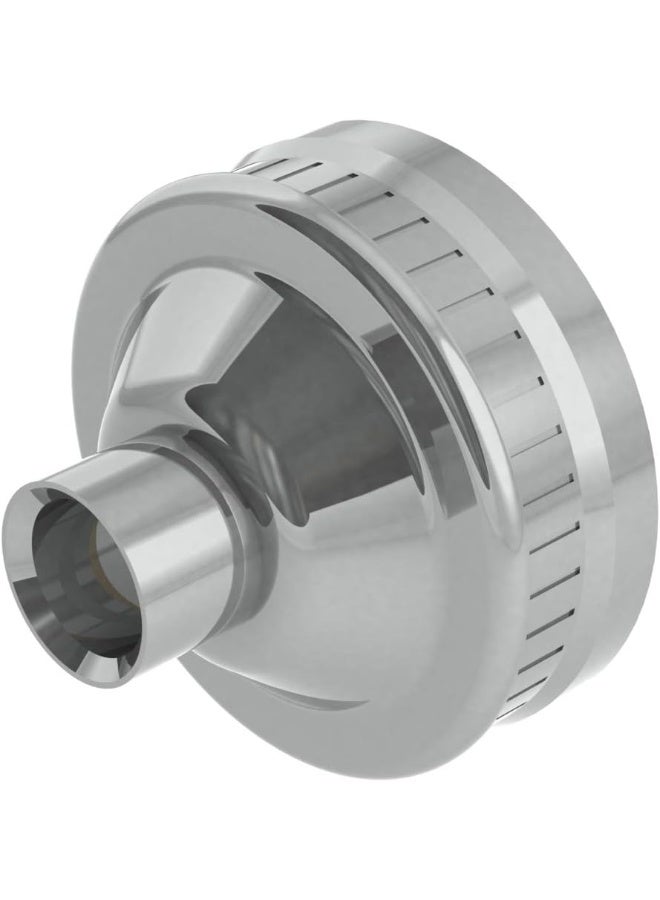 Albion Albion Engineering 426-G01 2" Threaded Steel Front Cap for Standard Metal Nozzles 