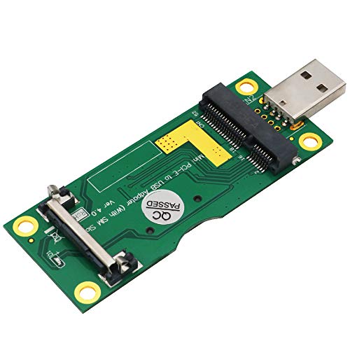 SUPERPLUS Mini PCI-E to USB Adapter with SIM Card Slot for 3G / 4G Network Cards - Image 1