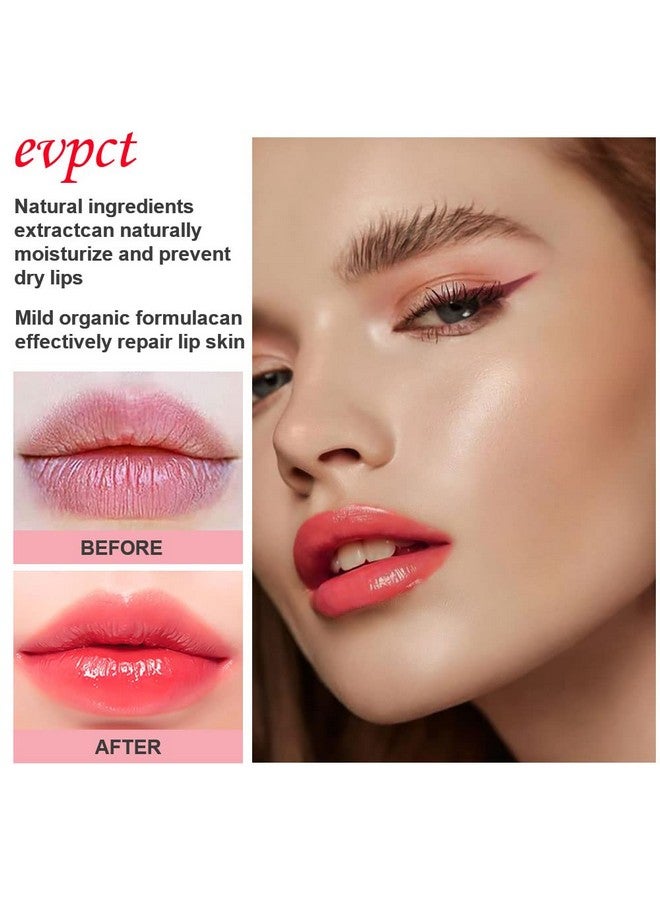 BINGBRUSH 2 Pcs Strawberry Color Changing Lipstick Queenph Mood Long Lasting Labiales Moisturizer Lip Gloss Lip Balm Tinted Magic Lip Stain Makeup Lipstick Set For Women - Image 5