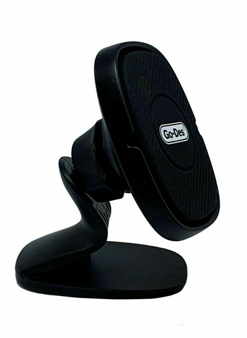 GO-DES Universal Magnetic in Car Mobile Phone Holder Stand Dashboard Magnet Mount UK - Image 1