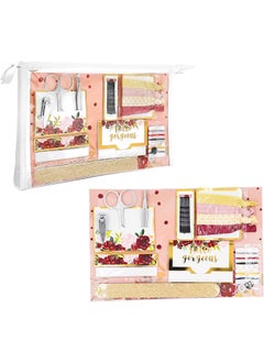 Kate Aspen Wedding Day Emergency Kit for Bride, Fall Floral Wedding Survival Kit, Bridal Shower Gift Set with Cosmetic Bag, Gift for The Bride, Bridesmaid Gifts 