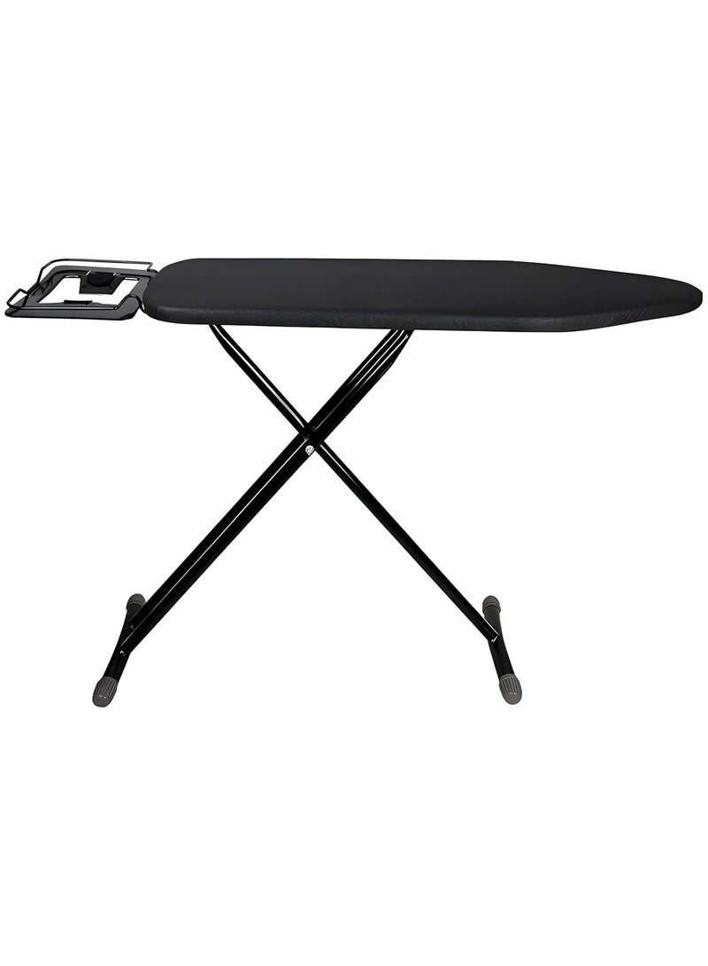 NANAO Ironing Board 110x30cm, Adjustable Height, Double Felt Sheet with Jumbo Slicone Paded Iron Rest, Heavy Duty 32mm and 25mm Metal Frame, Space-Saving for Home, Laundry Room, Dorm Use - Image 1