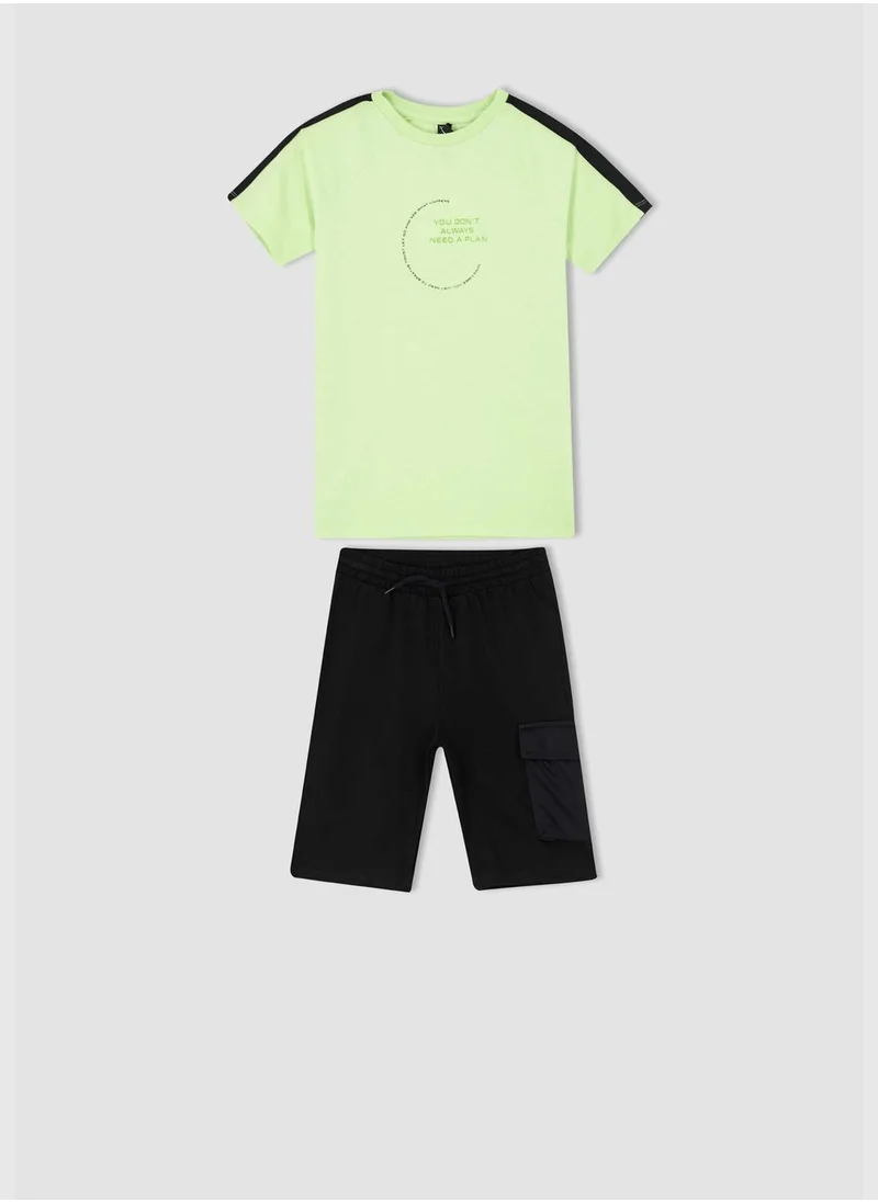 ديفاكتو 2 Pieces Boy Regular Fit Short Sleeve Set