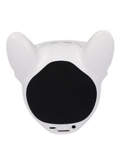 NIBEMINENT Precision Cool Dog Head Bluetooth Speaker White  - Image 2