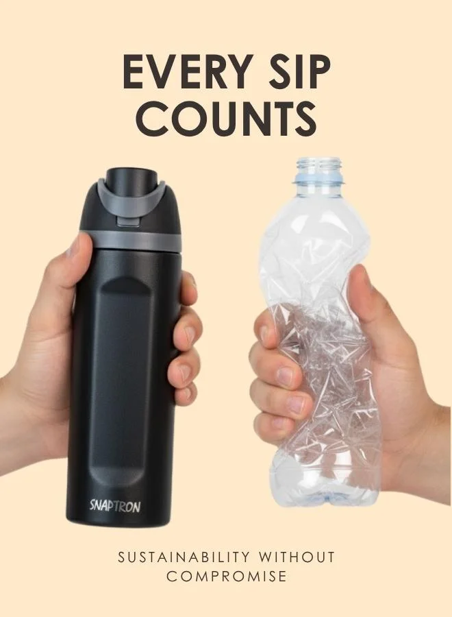 Casa Quesera SNAPTRON® Flip & Sip Insulated Stainless Steel Bottle
