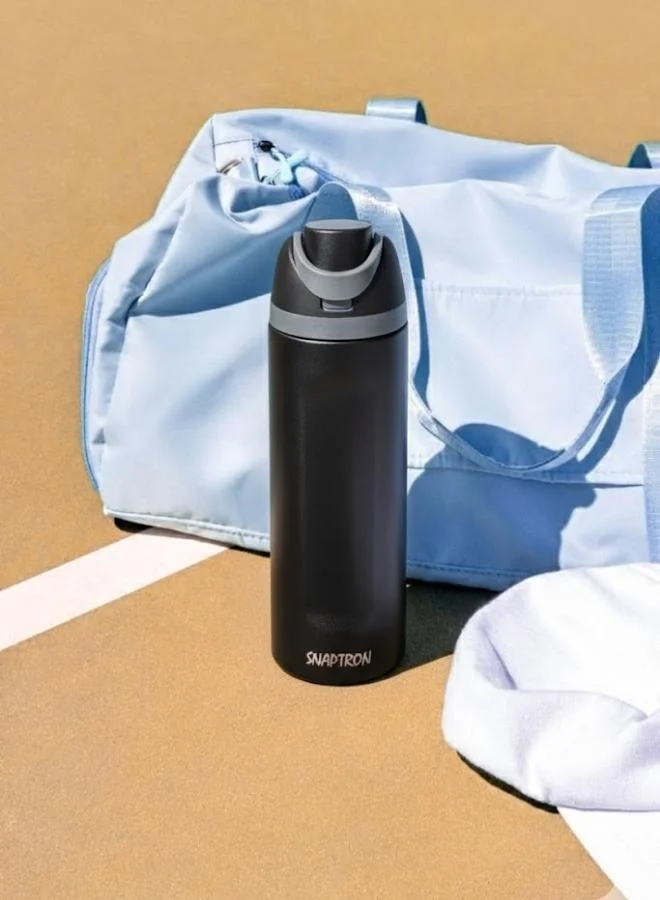 SNAPTRON® Flip & Sip Insulated Stainless Steel Bottle
