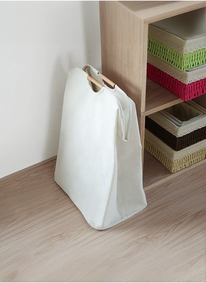 Generic Foldable Laundry Basket with Handles, Square Upright Laundry Storage Bag, Large Dirty Clothes and Toy Storage Organizer  - Image 3