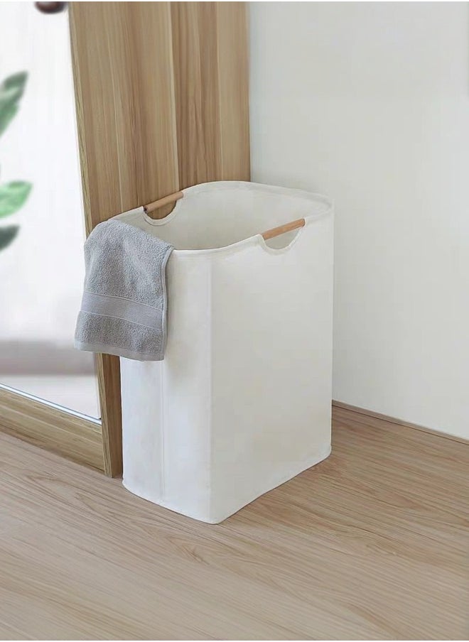 Generic Foldable Laundry Basket with Handles, Square Upright Laundry Storage Bag, Large Dirty Clothes and Toy Storage Organizer  - Image 1