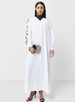 Embellished Detail Abaya With Sheila - pzsku/Z3CA0265336E86FBADF2CZ/45/1746747549/b020742c-b276-4e5f-bac0-add05137f44f
