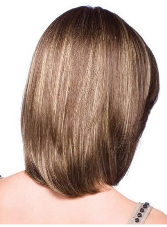 TSNOMORE Shoulder-Length Short Straight Brown Wigs Fashion Women's Full Hair Wig for women (Brown) - Image 3