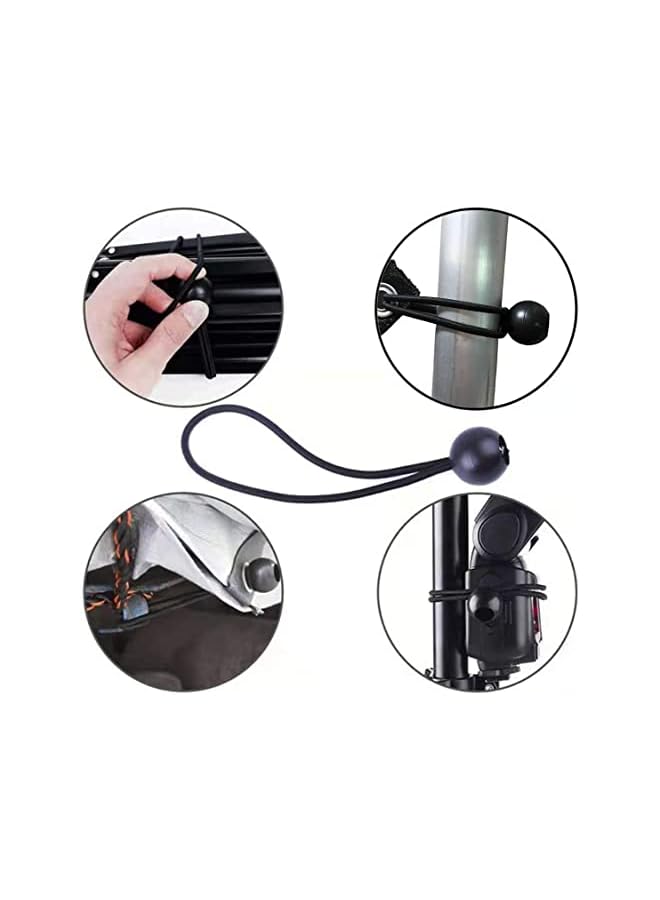 The Bros The Bros Ball Bungee Cords, 20Pcs 5.9Inch Tent Fix Rope for Fix Various Small Tools and Tents - Image 4