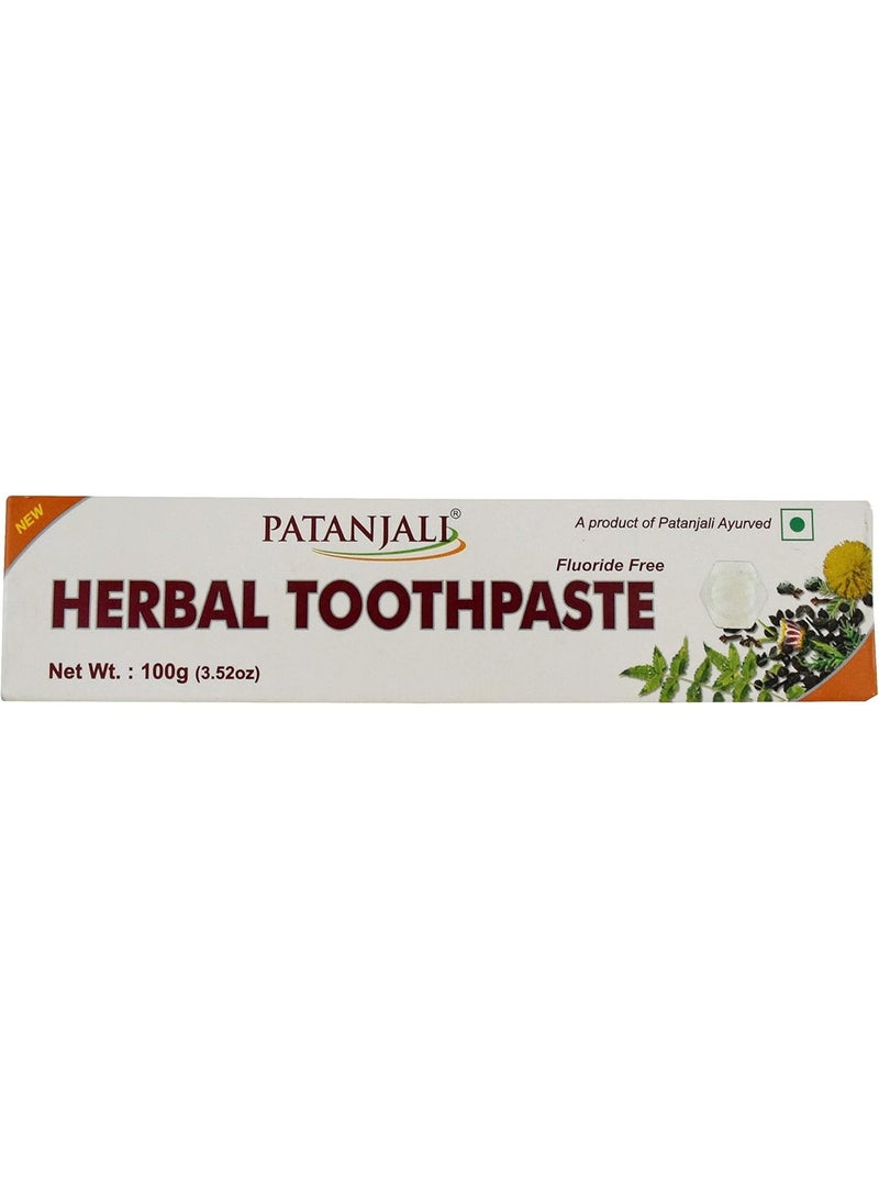 Patanjali Herbal Tooth Paste 100gm - Image 1