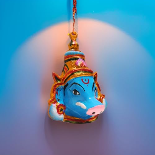 Sri Yagnaa - Varahi Devi face - Varahi Matha Face - Varahi Amman Face Mask (7 Inch) - Image 2