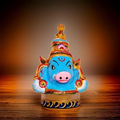 Sri Yagnaa - Varahi Devi face - Varahi Matha Face - Varahi Amman Face Mask (7 Inch) - Image 5