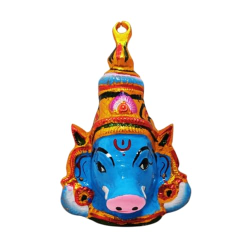 Sri Yagnaa - Varahi Devi face - Varahi Matha Face - Varahi Amman Face Mask (7 Inch) - Image 3