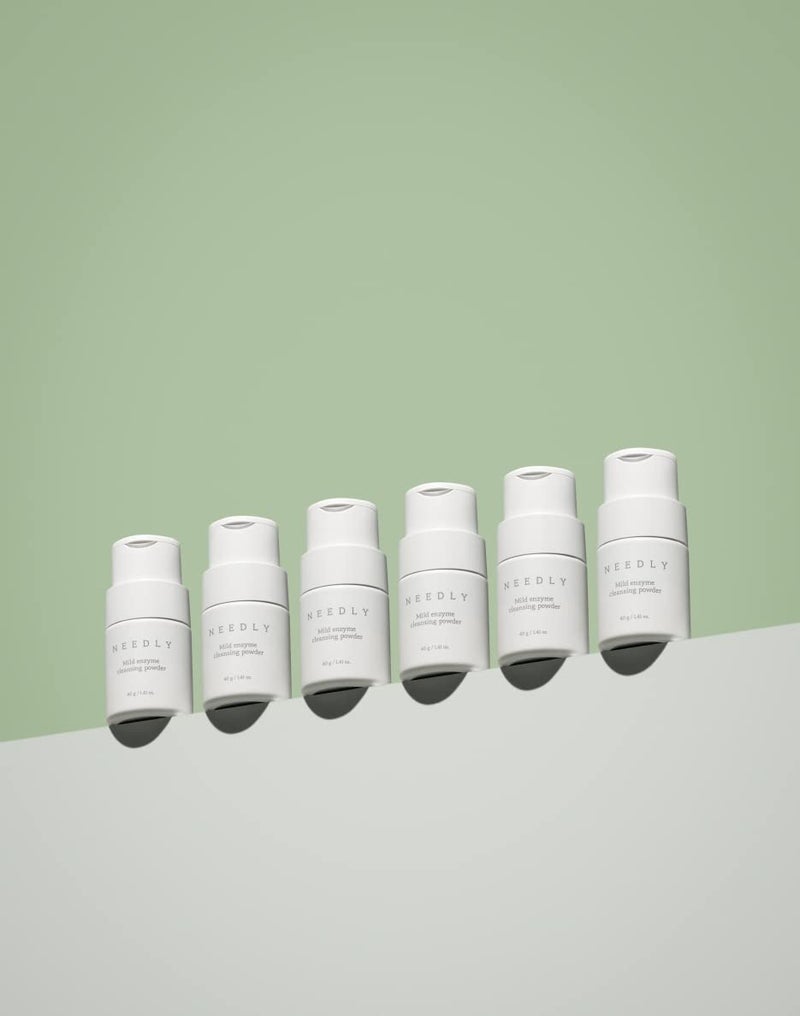 Needly بودرة تنظيف إنزيمية نيدلي لطيفة وناعمة تقشير لطيف وناعم لخشونة البشرة والبشرة الحساسة - Image 5