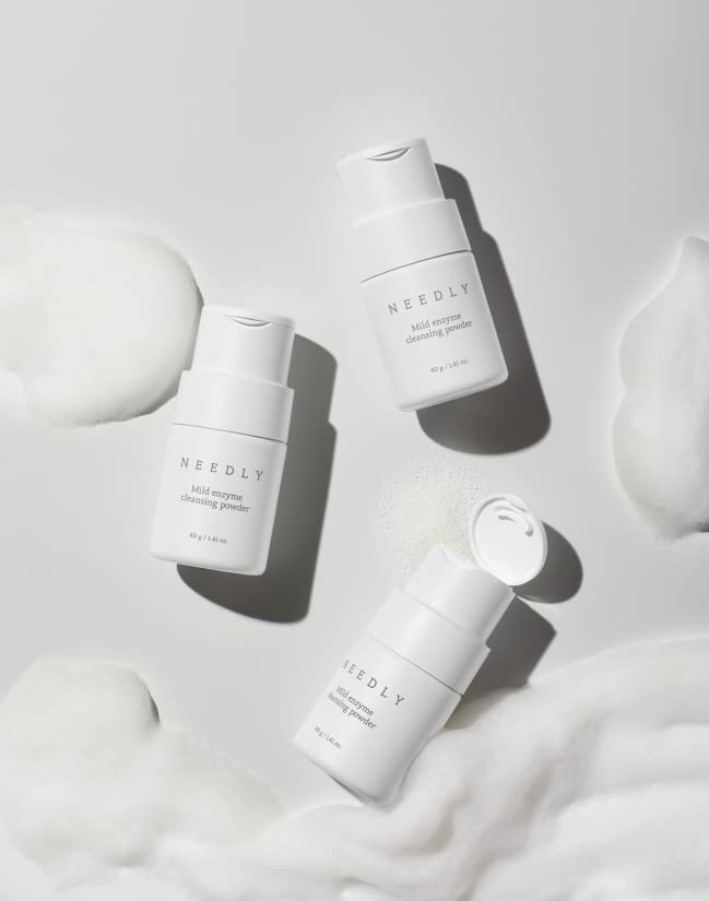 Needly بودرة تنظيف إنزيمية نيدلي لطيفة وناعمة تقشير لطيف وناعم لخشونة البشرة والبشرة الحساسة - Image 3