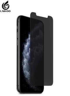 LNKOO Tempered Glass Screen Protector with Anti-Spy Feature for iPhone XR - Privacy Protection and Maximum Screen Protection Against Scratches and Breakage.  - Image 1