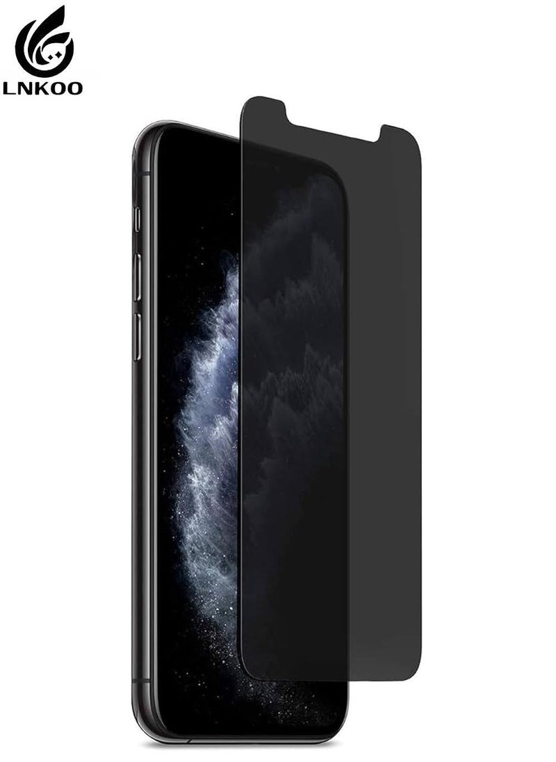 LNKOO - Tempered Glass Screen Protector with Anti-Spy Feature for iPhone XR - Privacy Protection and Maximum Screen Protection Against Scratches and Breakage. - Image 1