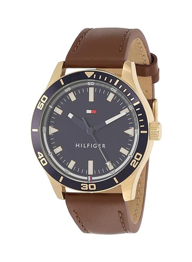 TOMMY HILFIGER ساعة يد تناظرية دائرية الشكل 1791818 - Image 1