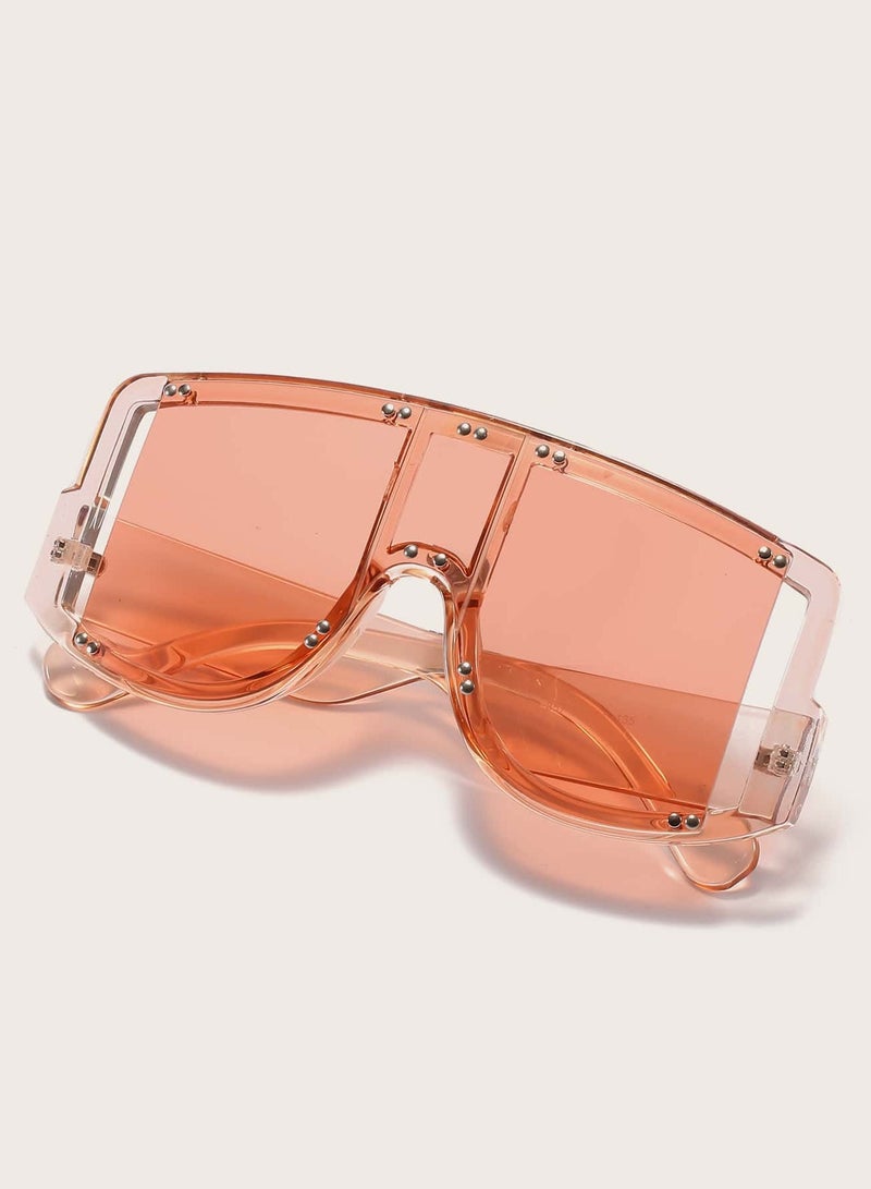 Generic Flat Top Tinted Lens Sunglasses - Image 1