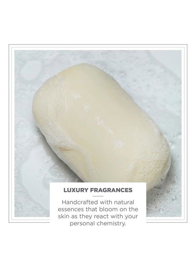 zents (Earth) - Luxe Moisturising Soap Bar, Triple Milled Shea Butter & Coconut Oil, Body & Hand, 169ml (Earth) - Image 2
