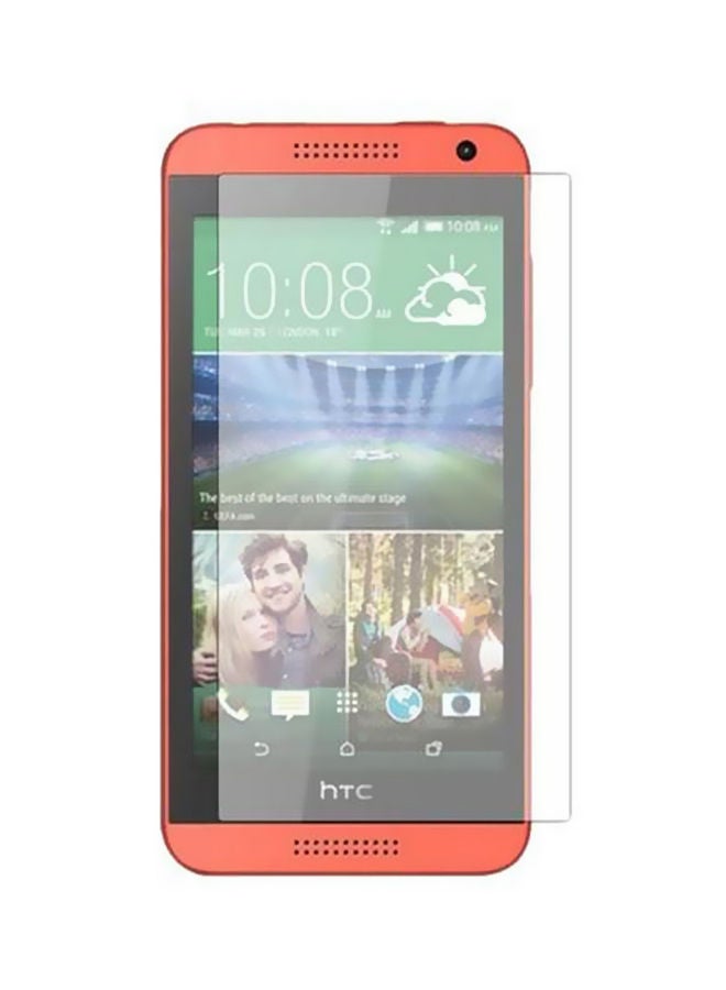 NIBEMINENT Tempered Glass Screen Guard For HTC Desire 620 Clear