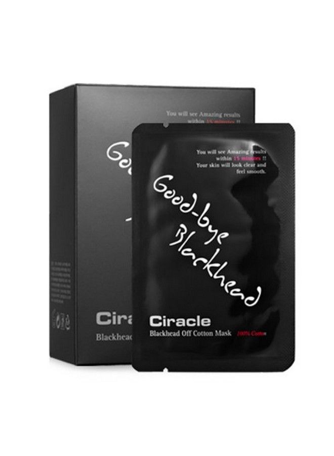 Ciracle Blackhead Off Cotton Mask 20 Sheets (New Version) - Image 2