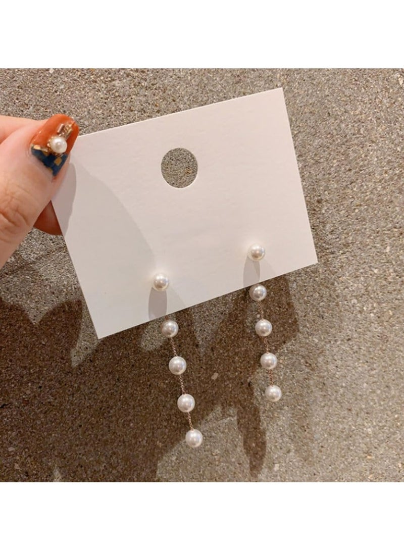 أوزيغالور أقراط بوهو بِلَّورية متدلية | أقراط فضية عتيقة للنساء والبنات - Image 4