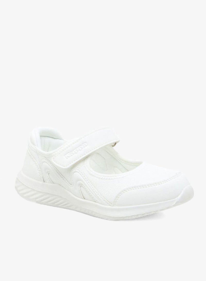 Kappa Girls' Textured School Shoes with Hook and Loop Closure - Image 2