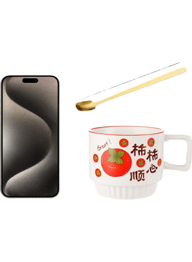 Caizhi Ceramic Mug, Coffee Cup, Tea Cup, Holiday Gift For Men And Women, Gift Box Set Cz6939 - Image 2